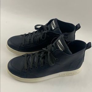 Skechers Women's Midtown Sneaker 730 Navy Leather